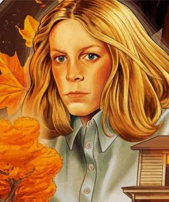 Laurie Strode Halloween Movie Diamond Painting