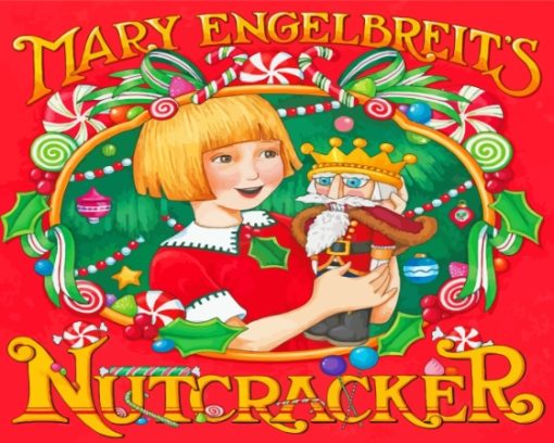 Mary Engelbreits Nutcracker Diamond Painting