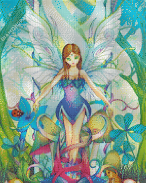 Nature Butterfly Fairy Diamond Painting