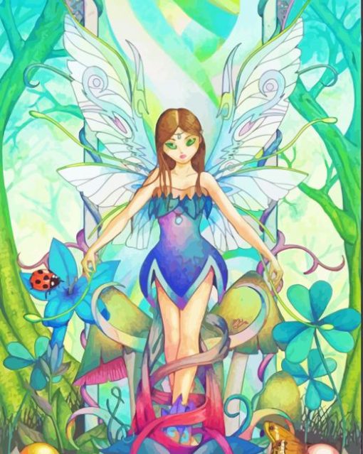 Nature Butterfly Fairy Diamond Painting