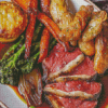 Sunday Roast Dinner Diamond Painting