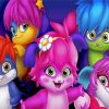 The Popples Characters Diamond Painting