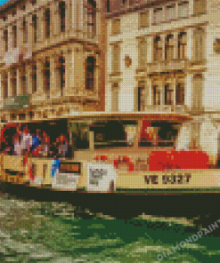 Water Bus Venice Italy Diamond Painting