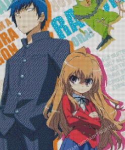 Toradora Anime Characters Diamond Painting