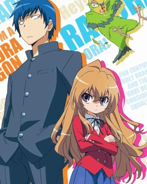 Toradora Anime Characters Diamond Painting